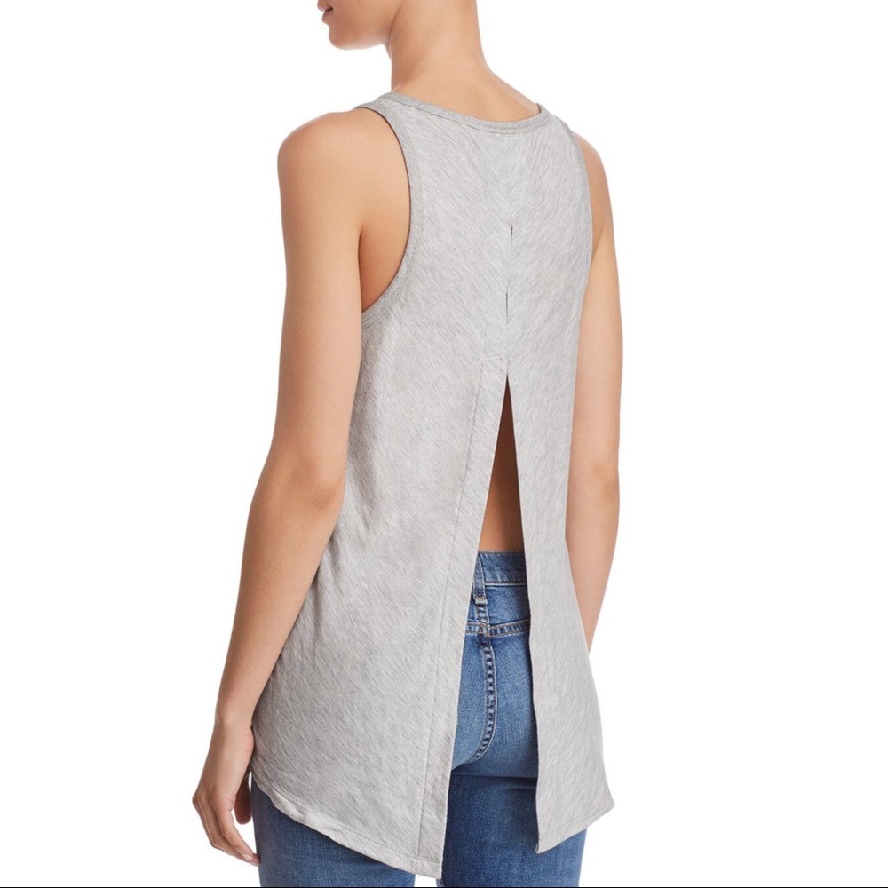 rag & bone Grey Kat Split-Back Tank (M) NWT - Picture 7 of 8